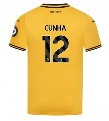 Wolves Matheus Cunha #12 Hjemmebanetrøje 2024-25 Kort ærmer